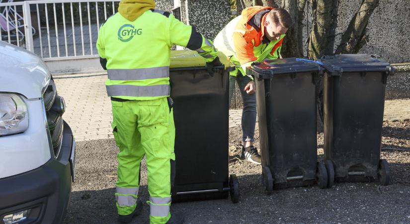 Folytatódik a sárga kukák kihelyezése