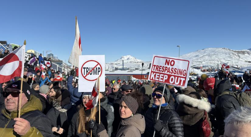 Make America Go Away – lázadoznak Donald Trump ellen a grönlandiak