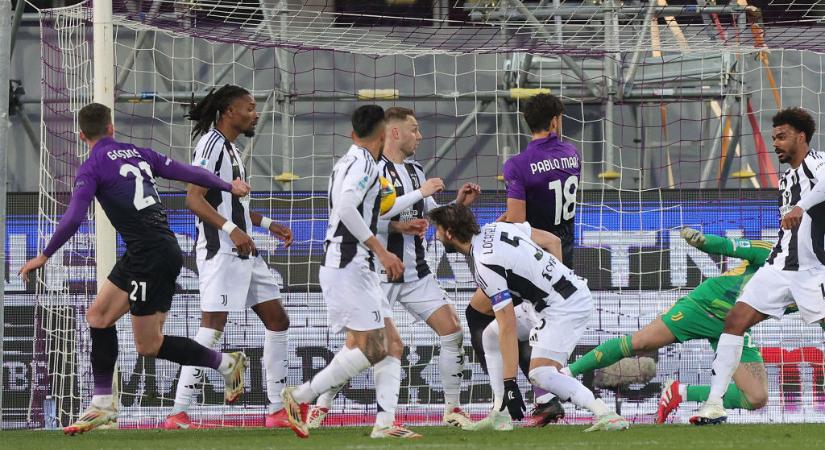 Serie A: komoly pofonba szaladt bele a Juventus a Fiorentina otthonában! – videóval