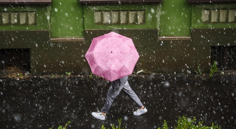 A hétvégén is folytatódik a csapadékos idő és lehűlés kezdődik