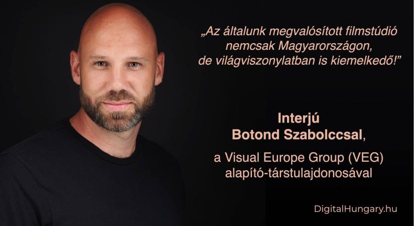 Botond Szabolcs az új fóti filmstúdióról: „Az általunk megvalósított filmstúdió nemcsak Magyarországon, de világviszonylatban is kiemelkedő!”