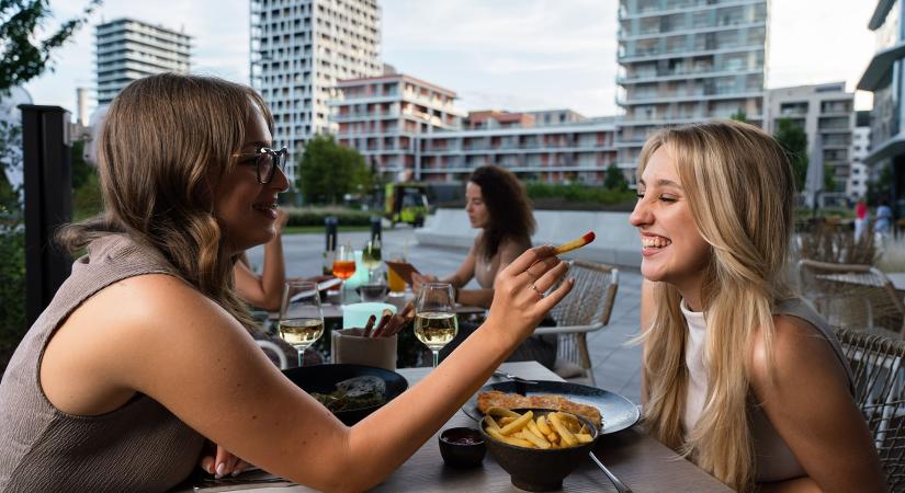 Minőségi gasztronómia egy budapesti irodaházban – duplán!