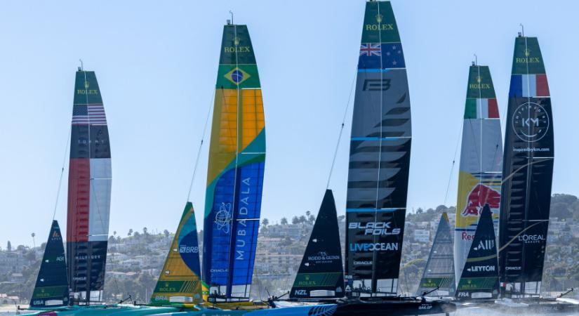 Giles Scott - ék nyerték a Northstar SailGP Team Canada - val a Rolex Los Angeles Sail GP - t