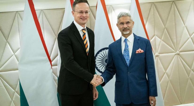 Szijjártó Péter: India következetesen kiállt az ukrajnai háború békés megoldása mellett