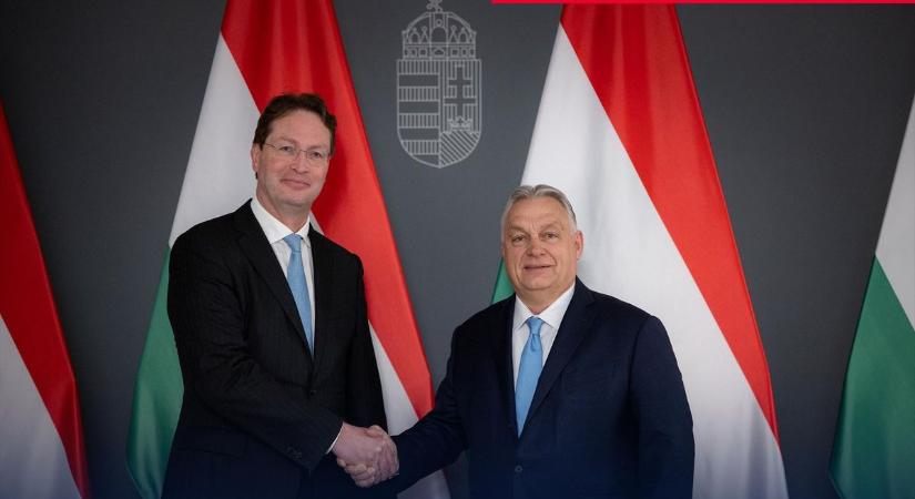 PM Orban Meets with Mercedes CEO