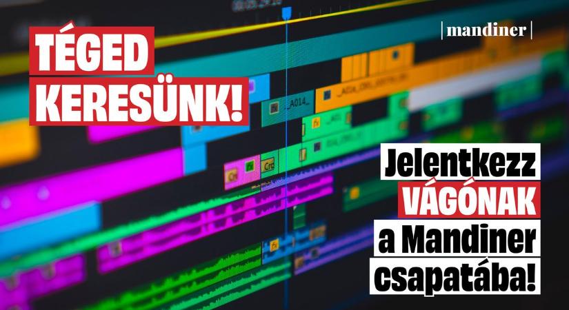 Vágót keres a Mandiner csapata!