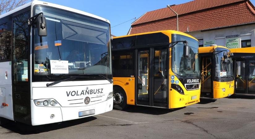 Nagyon átalakítják a borsodi buszmenetrendet, itt van az összes részlet