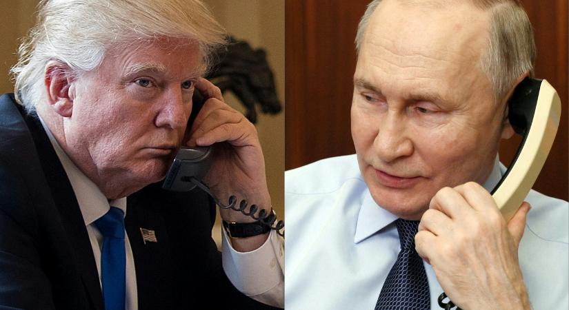 Másfél órát telefonált Putyinnal Trump