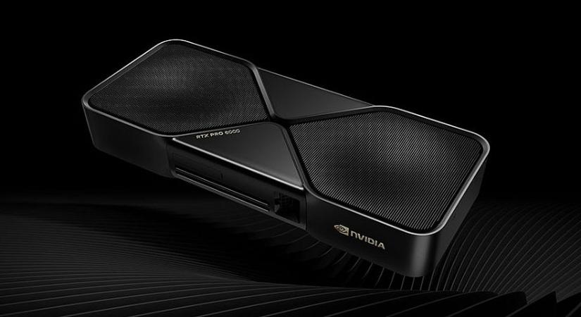 Hivatalos az Nvidia új, 96 GB-os, 600 Wattot fogyasztó RTX videókártyája