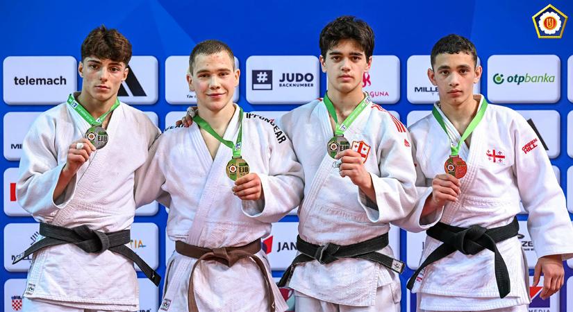 Horvátországban remekelt a fiatal debreceni judoka