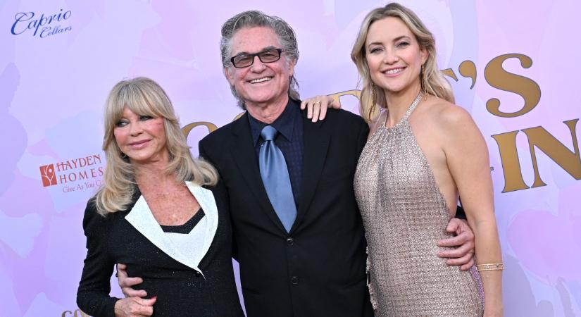 Kate Hudson kedves nosztalgikus fényképekkel köszöntötte a születésnapos Kurt Russellt