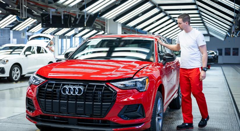 Az Audi Hungaria 2024-es éve: stabil termelési adatok, a bevétel továbbra is nagyon magas szinten