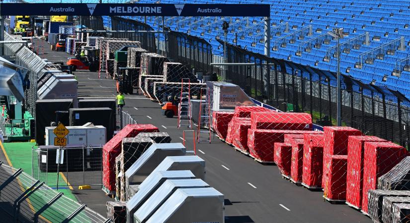 Csomag nélkül érkeztek Kínába az F1-es csapatok