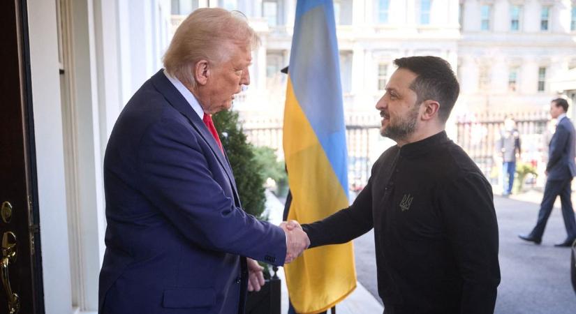 „Nagyon jó úton haladunk” – Putyin után Zelenszkijjel is hosszasan tárgyalt Trump