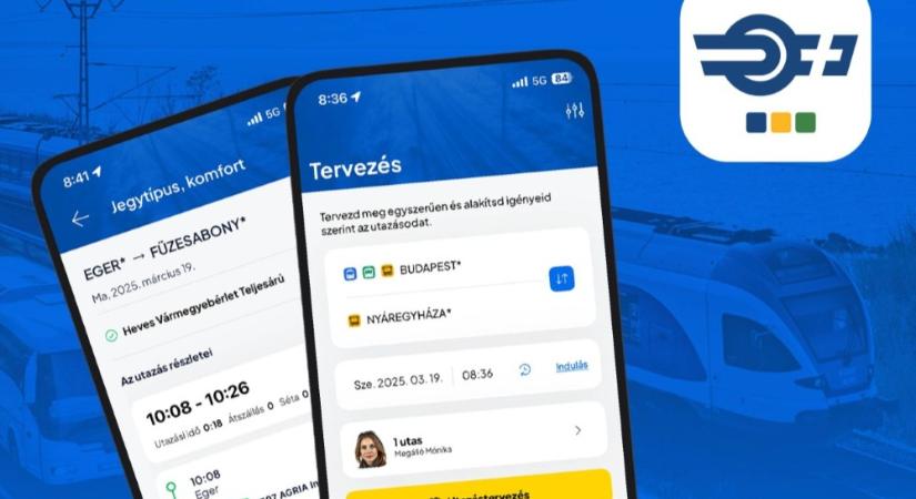 Már tesztelik az új MÁV-csoport applikációt