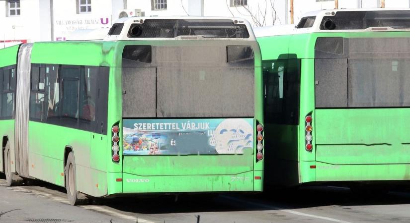 Ilyet még nem láttál: mit műveltek a buszsofőrök Pécsen? (VIDEÓ)