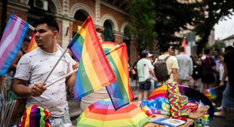 Bécsben is tüntettek a magyar Pride betiltása ellen