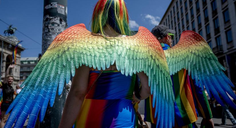 A magyar Pride mellett tüntettek Bécsben