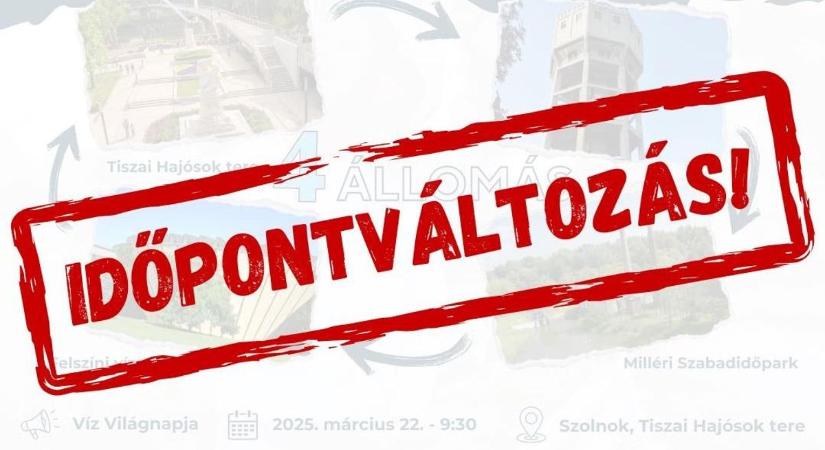 Fontos bejelentés érkezett: elhalasztják a szolnoki rendezvényt – mutatjuk az új időpontot