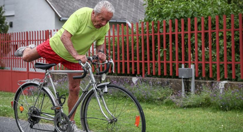 Homonnay Ferenc 90 évesen országos csúcsot futott!