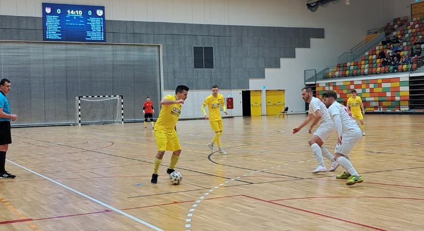 Férfi futsal: legközelebb április 7-én láthatják őket itthoni környezetben