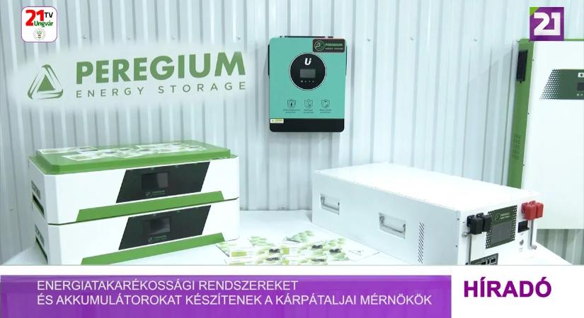 Energiatakarékossági rendszereket és akkumulátorokat készítenek a kárpátaljai mérnökök (videó)