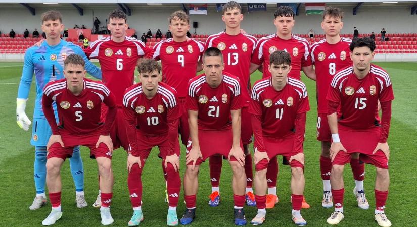 U17-es válogatott: Döntetlent játszott a magyar csapat a második Eb-selejtezőn