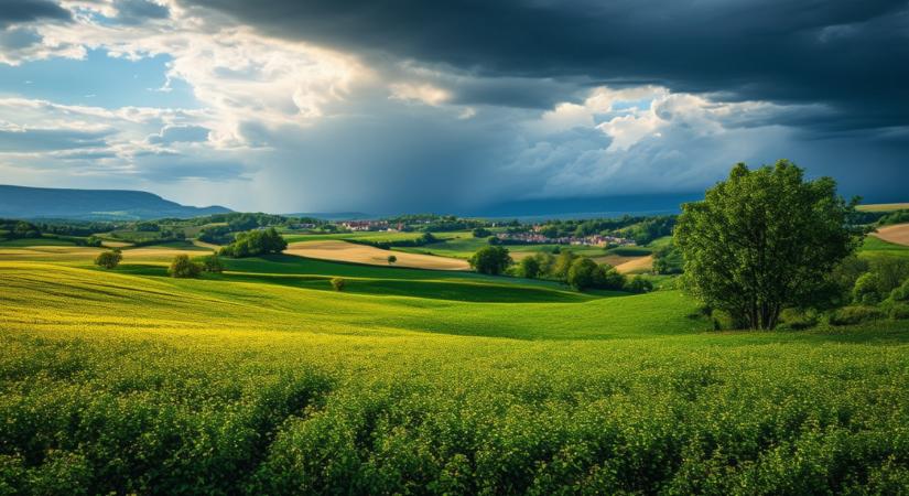 Megérkezett az esőtérkép, ez vár ránk vasárnap