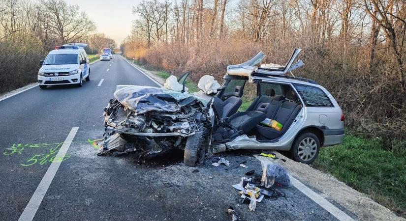 Sorokpolányi tragédia - fotók a helyszínről