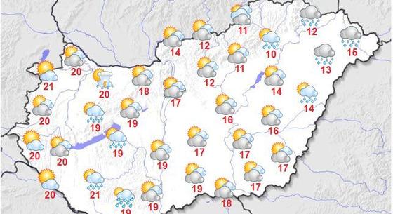 Hozza a tavasz a formáját, hol esni fog, hol felhős lesz az ég, hol kisüt a nap, de legalább nem lesz hideg