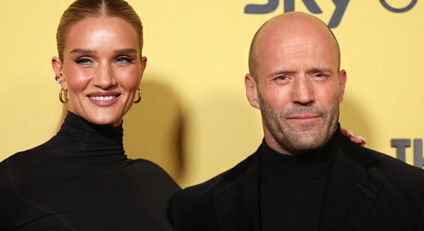 Rosie Huntington-Whiteley és Jason Statham közös divatfotókon: ilyen stílusosak