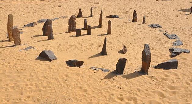 Nabta Playa, az egyiptomi megalitikus emlékmű, mely régebbi, mint a Stonehenge