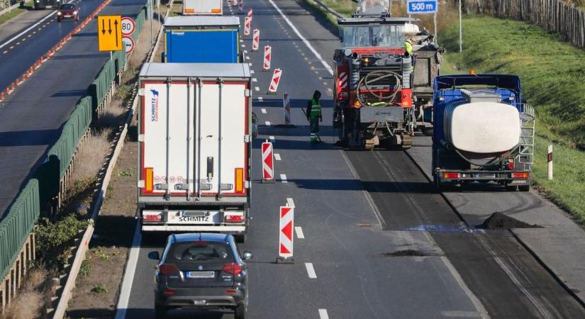 Figyelem! Komoly forgalomkorlátozások vannak az M3-as autópályán, mutatjuk a lezárásokat