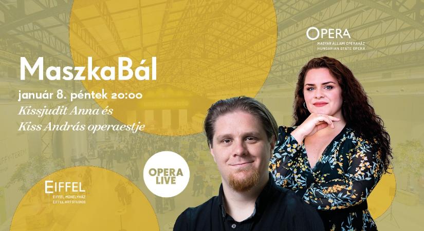 MaszkaBál Kissjudit Anna és Kiss András operaestje