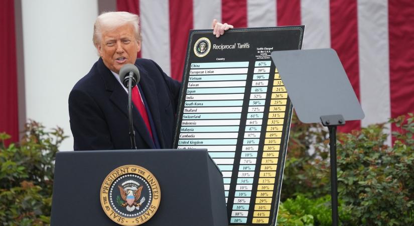 Brutális vámintézkedést jelentett be Donald Trump: az egész világgazdaság beleremeg abba, ami jön