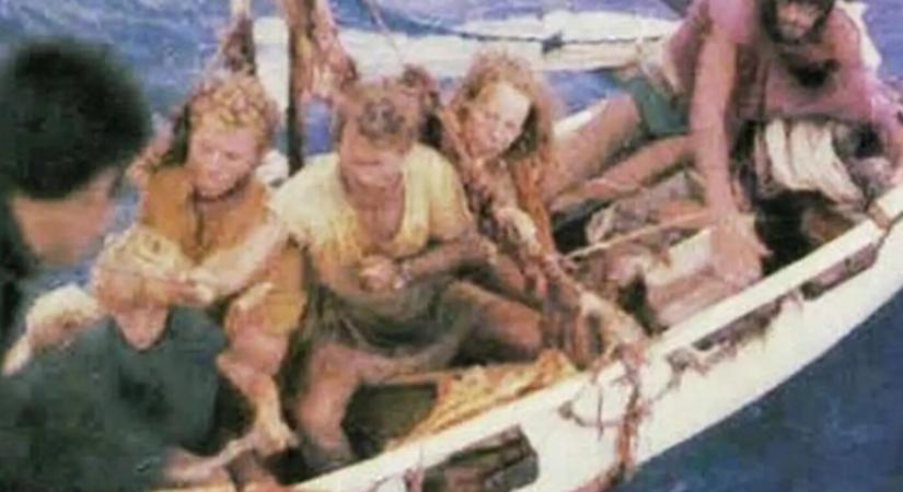 Hihetetlen történet egy hajótörést szenvedett családról: 38 napig hánykolódtak egy csónakban