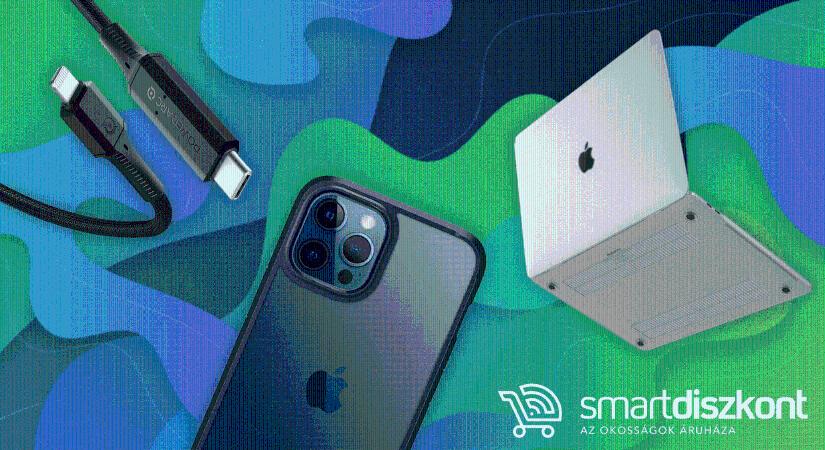 2021: új tokok és fóliák az iPhone-ra, iPadre, MacBookokra a SmartDiszkontban