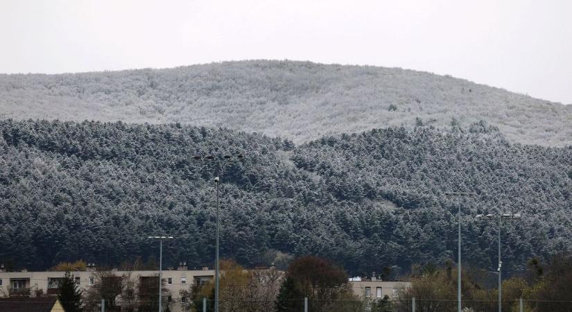 Valóban leesett az áprilisi hó!