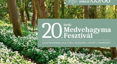 Medvehagyma Fesztivál Orfű, 2025. április 5-6.