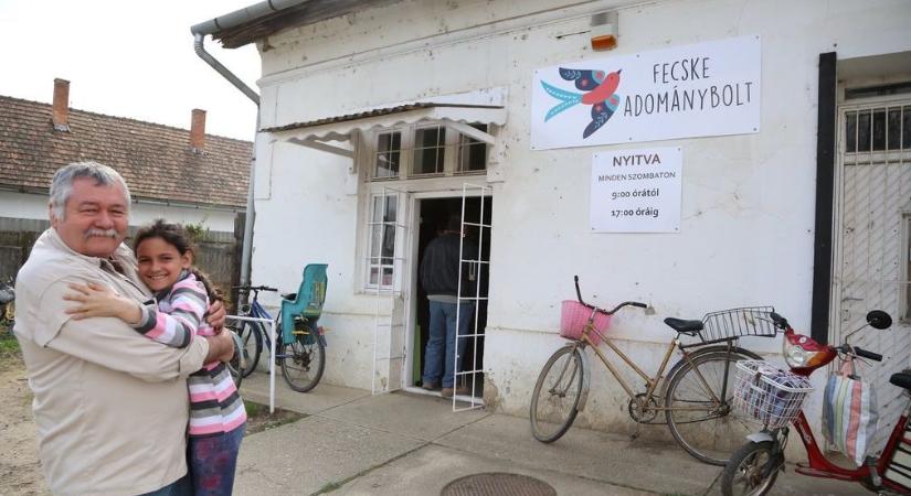 Fecske Adománybolt Tiszadobon: egy hely, ami esélyt ad és közösséget épít