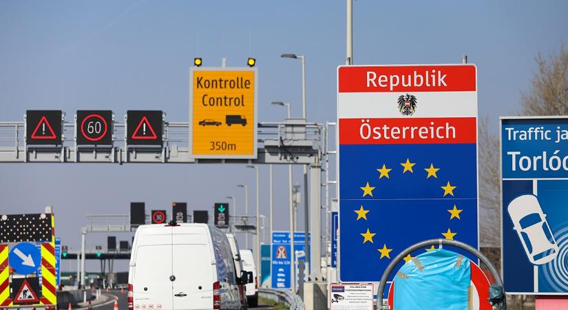 Már most több kilométeres a torlódás Hegyeshalomnál