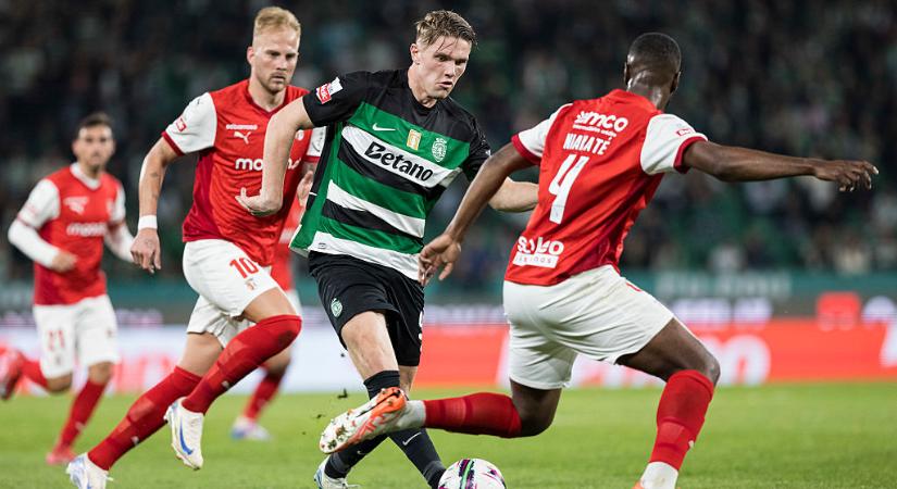 Liga Portugal: csak egy pontot szerzett, lépéshátrányba került a Sporting CP – videóval