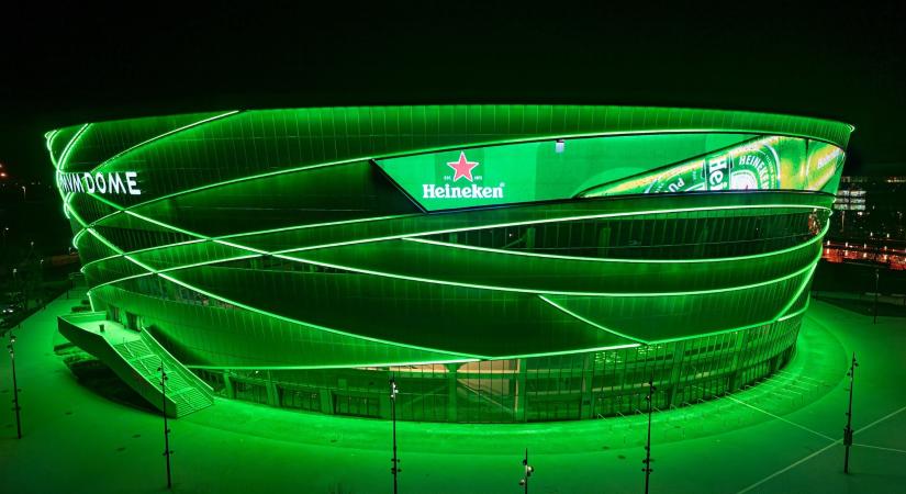 A Heineken megérkezett az MVM Dome-ba
