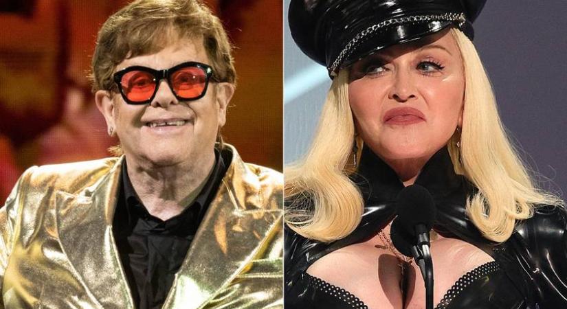 Elton John emiatt gyűlölte Madonnát évekig: közös fotóval jelentették be, hogy kibékültek