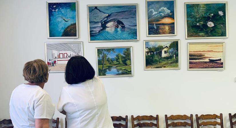 Újabb csodás festmények a Szent György Kórházban