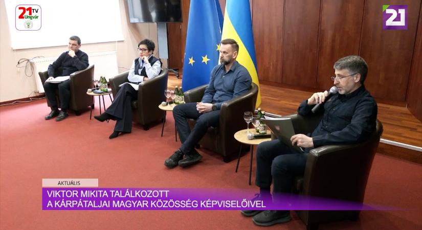 Aktuális (2025.04.08) - Viktor Mikita találkozott a kárpátaljai magyar közösség képviselőivel (videó)