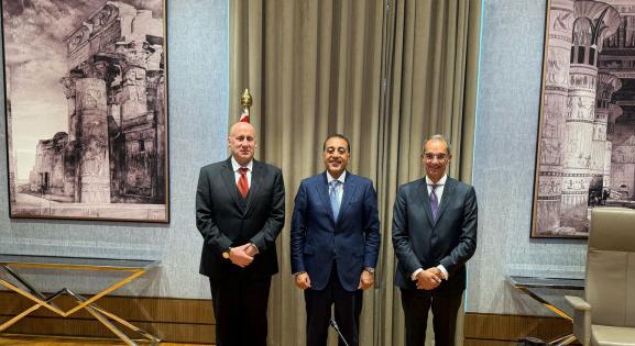 Jászai Gellért az egyiptomi miniszterelnökkel tárgyalt
