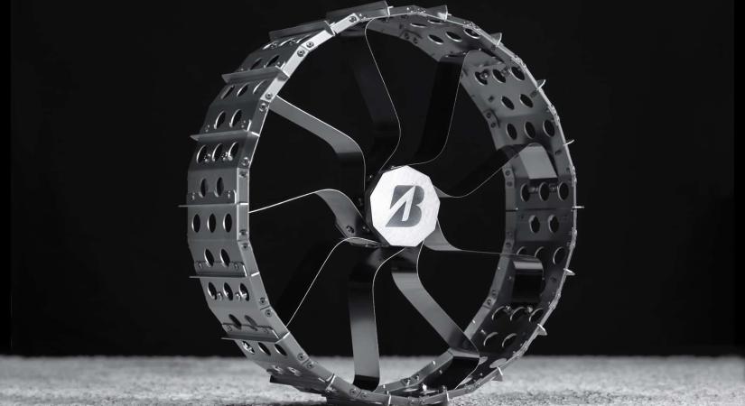 A Bridgestone bemutatja első holdra szánt abroncsait