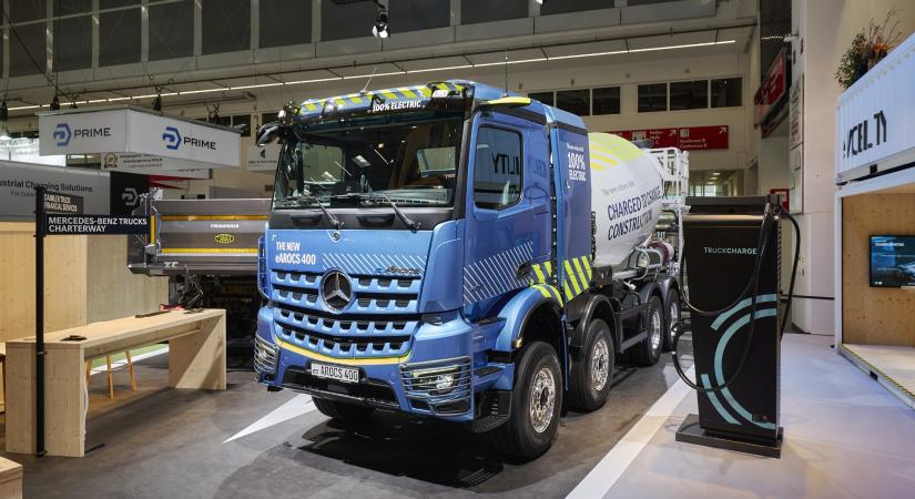 Új elektromos teherautó érkezik a Mercedes-Benz kínálatába