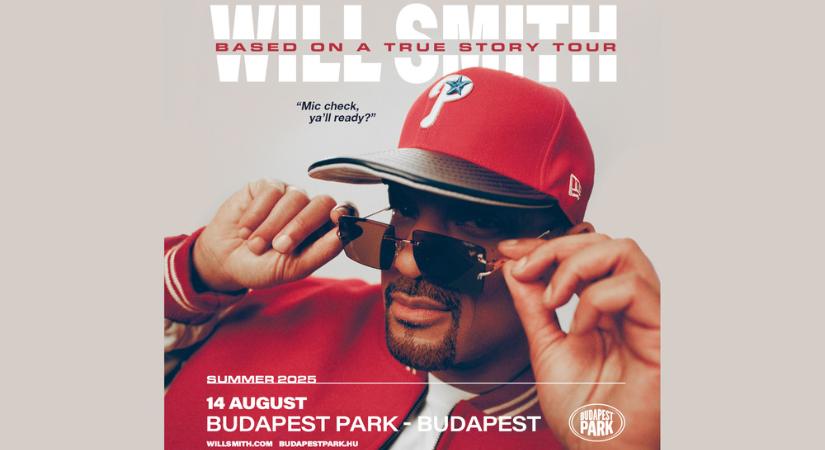 Will Smith a Budapest Park színpadán